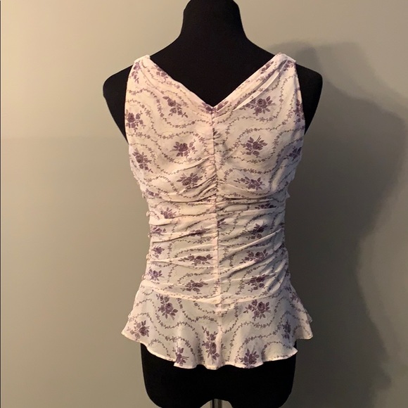 NWOT Express 100% silk blouse Size 6 - Picture 2 of 7